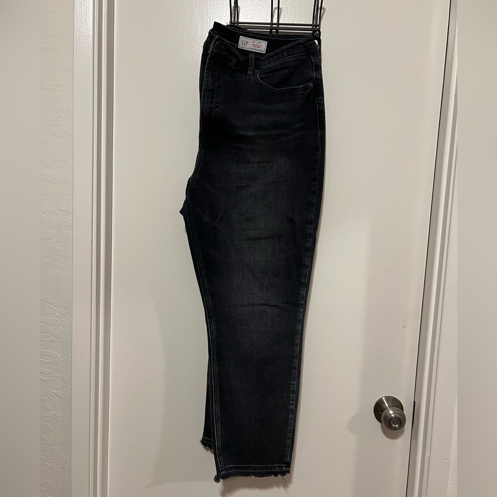 GAP Black Vintage Slim High Rise Denim - Picture 2 of 4
